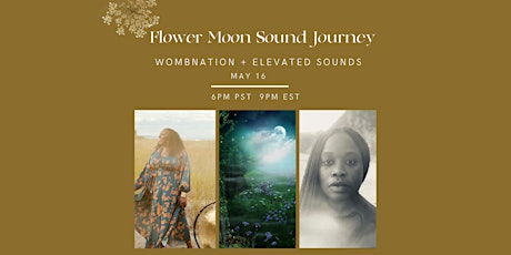 Free Virtual Full Moon  Sound Journey tickets