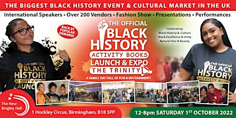 Black History Activity Books Launch & Expo 3.0 The Trinity tickets