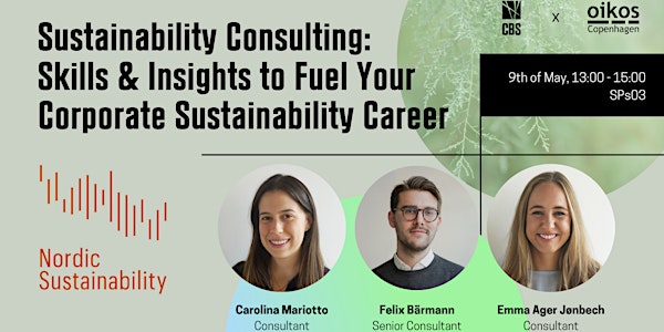 Green Week '22 - Sustainability Consulting: Skills to fuel your career