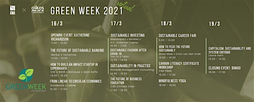 Collection image for CBS Green Week 2021 [Virtual]