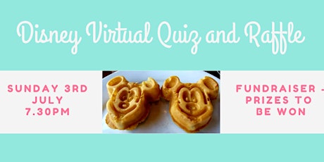 Disney Virtual Quiz and Raffle Fundraiser primary image