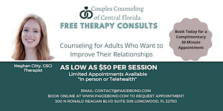 Marriage Counseling - How to Save Your Relationship tickets