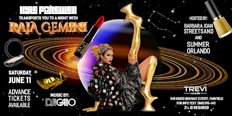 RuPaul's Drag Race All Star: Raja Gemini @ Trevi Lounge tickets
