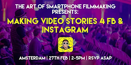 Making video stories for Fb & Instagram (2-5pm) primary image