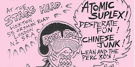 Atomic Suplex, Desperate Fün, Chinese Junk + Rock’n’Roll all-dayer!! primary image