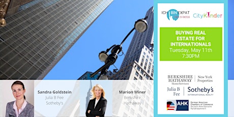 Hauptbild für WEBINAR: Buying Real Estate for Internationals | City or Suburbs?