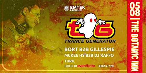 Emtek presents │Trance Generator│05.08.22 @ The Bot