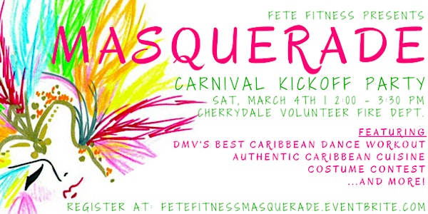 Masquerade - Carnival Kickoff Party
