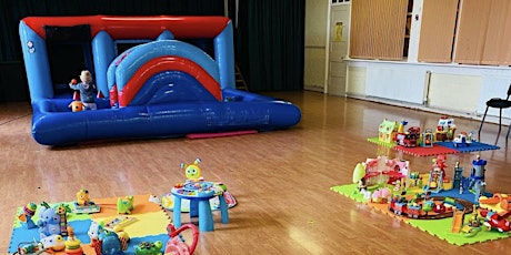 Inflateable stay n play session primary image