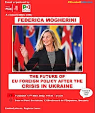 A conversation with Federica Mogherini -  The Future of EU Foreign Policy tickets