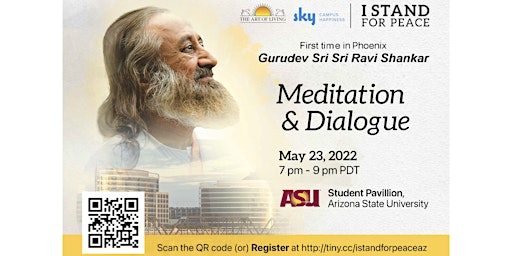 I Stand For Peace - Meditation & Dialogue with Gurudev