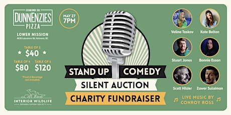 Stand Up Comedy & Silent Auction tickets