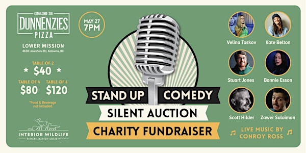 Stand Up Comedy & Silent Auction