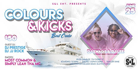 Colours & Kicks Boat Cruise tickets