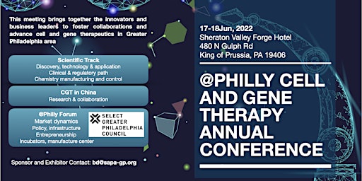 @Philly Cell & Gene Therapy Annual Conference 2022 (In-Person)
