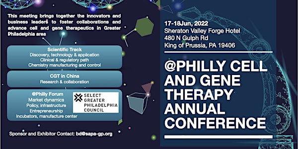 @Philly Cell and Gene Therapy Annual Conference 2022 (In-Person)