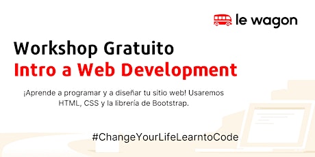 Imagen principal de Workshop gratuito: Aprende a crear una página web