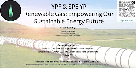 Renewable Gas - Empowering Our Sustainable Energy Future tickets