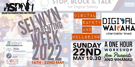 Digital Safety & Wellbeing: 1 Hour Workshop for Parents & Whānau tickets