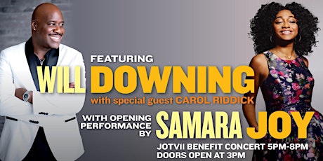 August 13th JOTV11!: Featuring Will Downing opening performer Samara Joy tickets