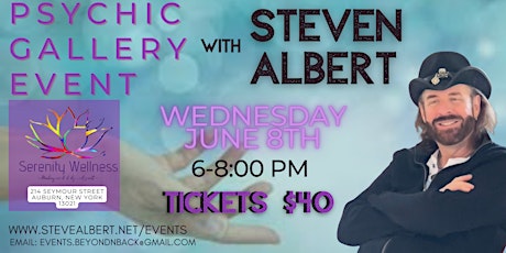 Steven Albert: Psychic Gallery Event - Serenity Wellness tickets