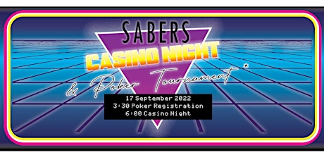 Sabers Casino Night and Poker Tournament tickets