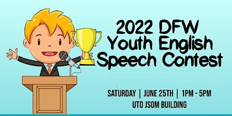 2022 DFW Youth English Speech Contest and Workshops tickets