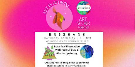 Art Medicine Art Workshop - BRISBANE tickets