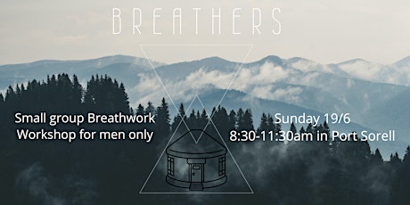 Small group Breathwork Workshop for men only tickets