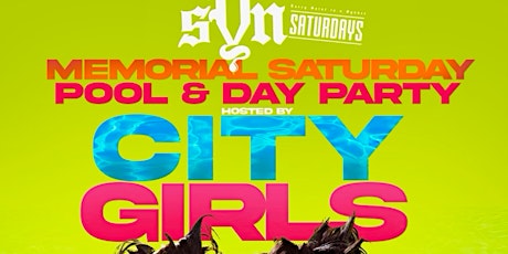City Girls Celebrity Pool Party at Sekai Memorial Weekend | Sat May 28th tickets