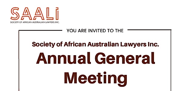 SAALI 2022 Annual General Meeting