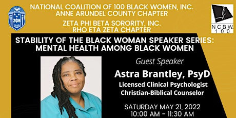 Stability of the Black Woman Series: Mental Health Among Black Women tickets