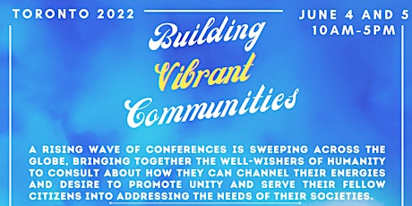 Building Vibrant Communities tickets