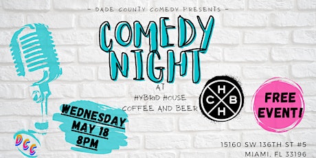 Comedy Night at Hybrid House Coffee & Beer Bar tickets