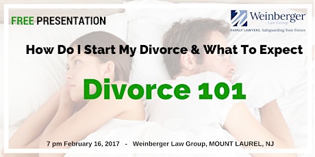 Divorce 101: How Do I Start My Divorce & What Should I Expect? Mount Laurel, NJ primary image