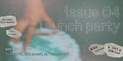 WIP issue 04 launch party
