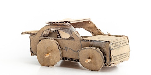 Creators and Thinkers at Amherst Village Library - Rubber Band Powered Car