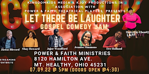 “Let There Be Laughter Gospel Comedy Jam”