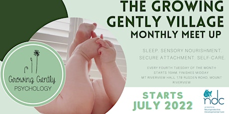 The Growing Gently Village Monthly Meet up tickets