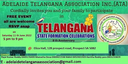 ATA Telangana State Formation Day Celebrations