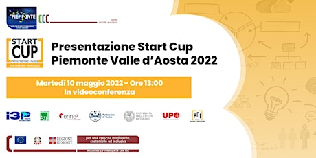 Immagine principale di Presentazione Start Cup Piemonte Valle d'Aosta 2022 