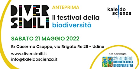 Anteprima DIVERSIMILI - il festival della biodiversità biglietti