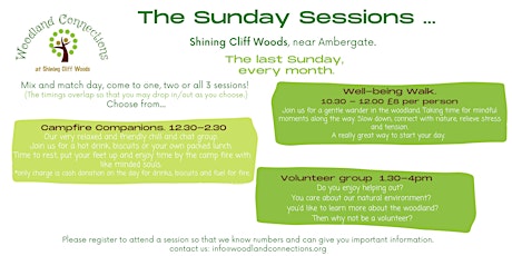 Sunday Sessions -Woodland Well-being Walk tickets