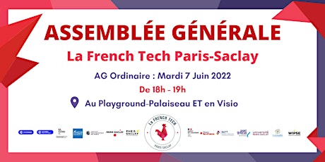 Assemblée Générale Ordinaire de La French Tech Paris-Saclay - SAVE THE DATE billets
