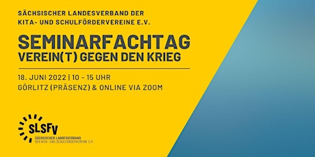 Seminarfachtag - Verein(t) gegen den Krieg (Online) tickets