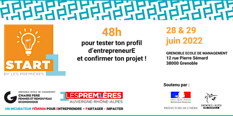 Imagem principal de START GEM Les Premières : teste ton profil d’EntrepreneurE et ton projet !