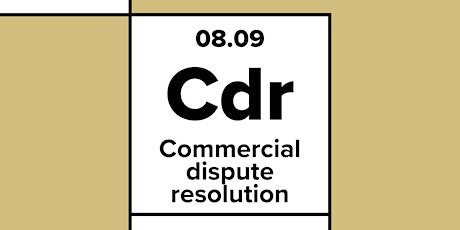 Commercial Dispute Resolution Conference tickets