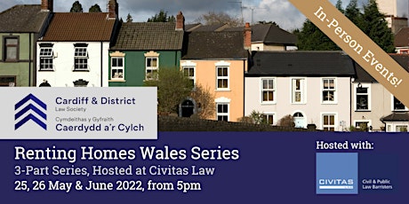 The Renting Homes Wales Act Series (Event 3) tickets