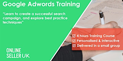 Google Adwords PPC Training Course - Manchester primary image