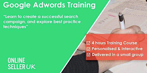 Primaire afbeelding van Google Adwords PPC Training Course - Manchester